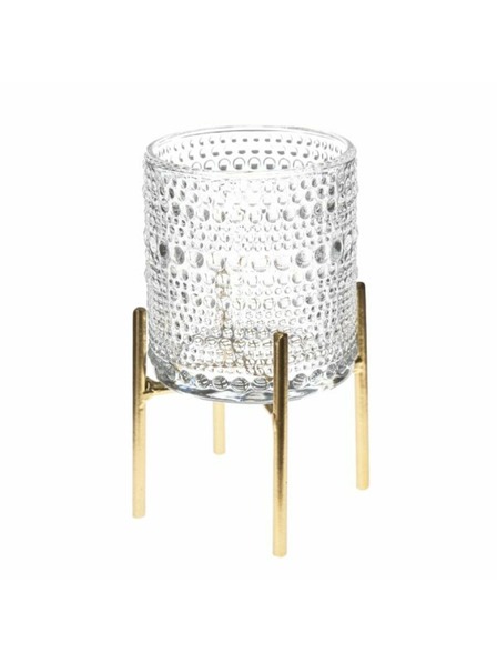 Casa de Engel Stalak za svijeće (metal, staklo), 0/12