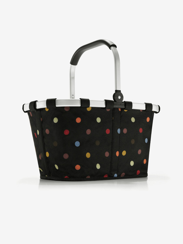 Reisenthel Crna točkasta shopping košara Reisenthel Carrybag