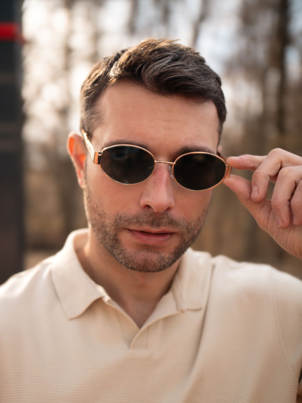 VEYREY Veyrey high-end polarizacijske sunčane naočale lennon stil Mazoga