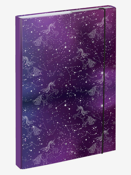 BAAGL  Ljubičaste ploče za školske bilježnice A4 Universe Universe Baagl