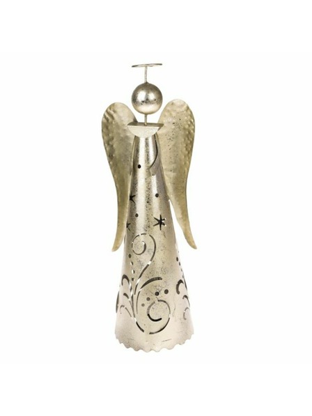 Casa de Engel Metalni anđeo s LED svjetlom, 0/6