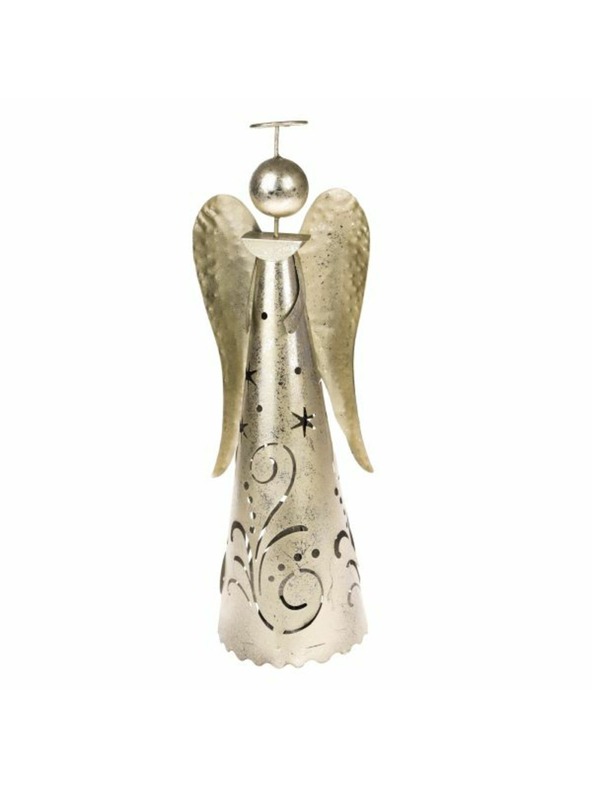 Casa de Engel Metalni anđeo s LED svjetlom, 0/6