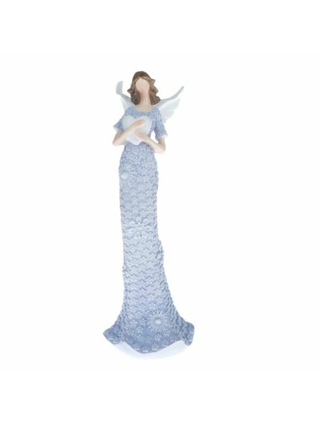 Casa de Engel Anđeo od poliresina sa srcem, 1/24