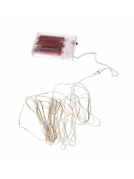 Casa de Engel LED light chain 50 LED, toplo bijela, 0/100