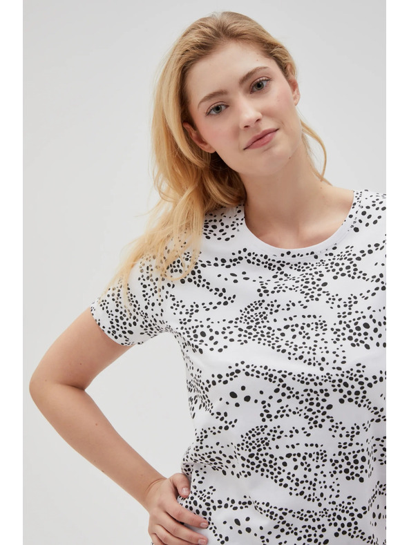 Moodo ŽENSKA MAJICA L-TS-4631 BIJELA Moodo