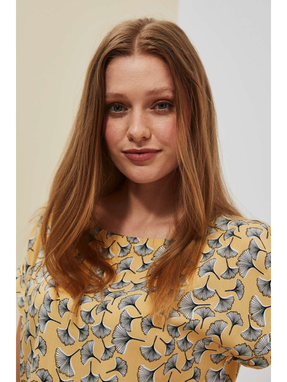 Moodo Moodo žuta bluza