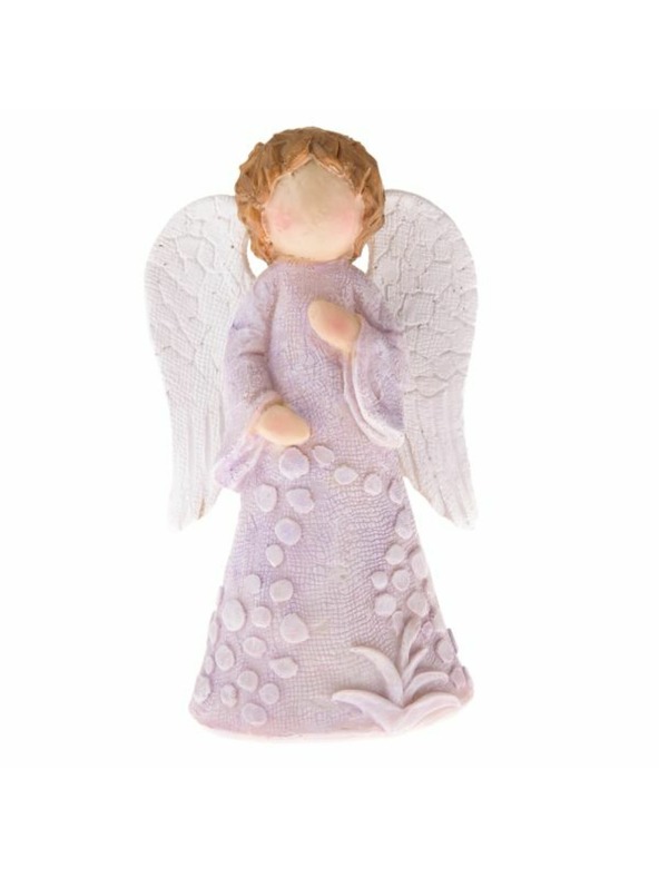 Casa de Engel Poliresinski anđeo s rukom na prsima, 8/72