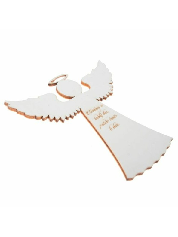 Casa de Engel Drveni anđeo s natpisom (CZ), 0/100