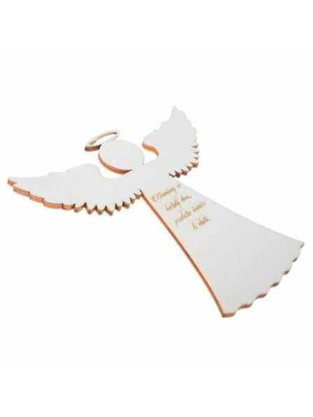 Casa de Engel Drveni anđeo s natpisom (CZ), 0/100