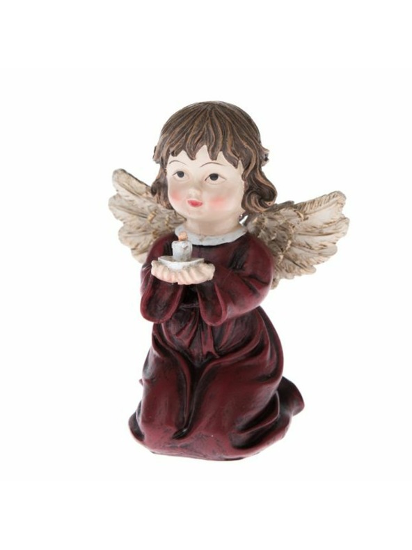 Casa de Engel Poliresinski anđeo sa svijećom, 4/72