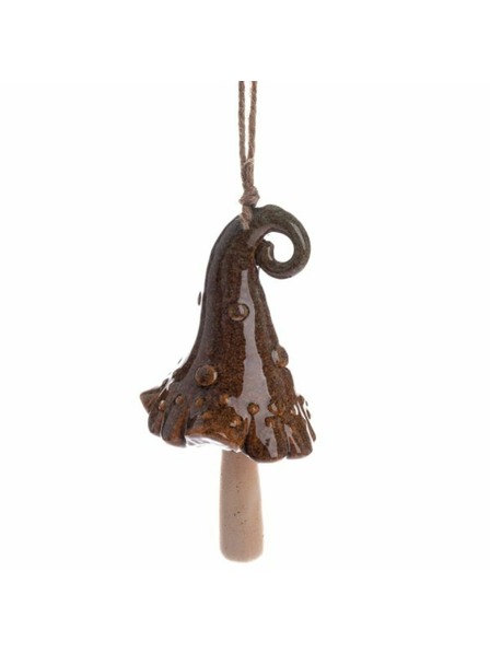 Casa de Engel Keramički zvonac - šešir, zelena, 6/36