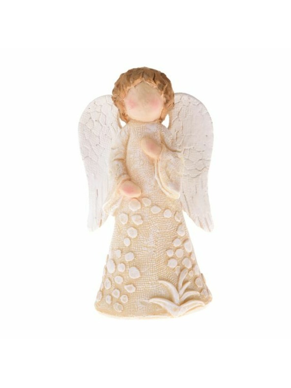 Casa de Engel Poliresinski anđeo s rukom na prsima, 8/72
