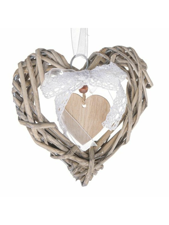 Casa de Engel Viseće srce od pruća, 0/48