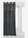 Edoti Baršunasta zavjesa sjajna - grafitna EDOTI