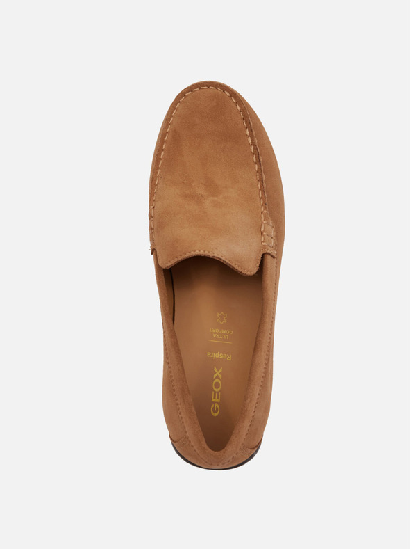 Geox Geox Spherica EC16 muške svijetlo smeđe mokasine