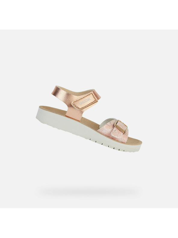 Geox Ružičaste djevojčinske sandale Geox Costarei