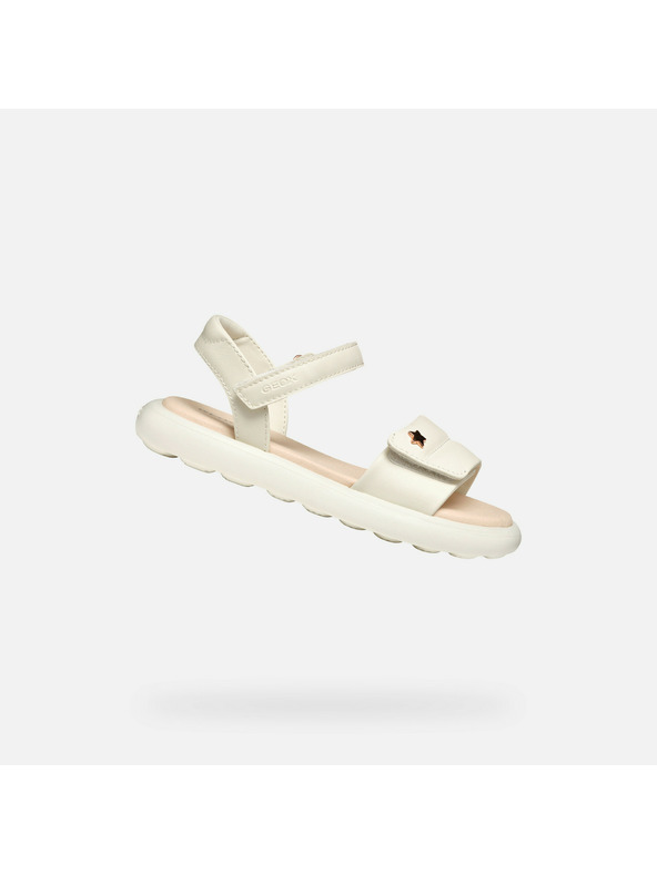 Geox Krem djevojčinske sandale Geox Puffypop