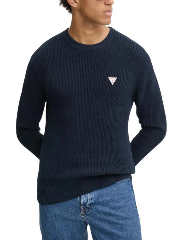 Guess Jeans Muški tamno plavi džemper z3hm1 Guess jeans