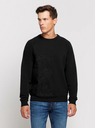 Guess Jeans Muški crni izvezeni džemper Guess