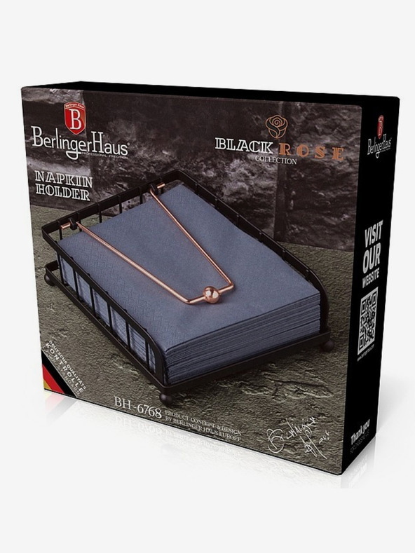 Berlingerhaus Držač salveta Black Rose Collection BERLINGERHAUS