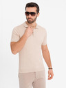 Ombre Clothing Muška polo majica SLIM FIT od viskoze s okomitim prugama Ombre Clothing