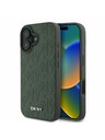 DKNY DKNY PU kožni stražnji poklopac za iPhone 16 Green
