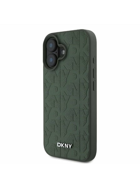DKNY DKNY PU kožni stražnji poklopac za iPhone 16 Green