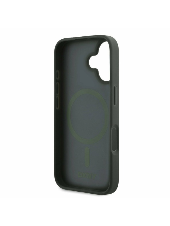 DKNY DKNY PU kožni stražnji poklopac za iPhone 16 Green