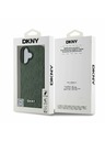 DKNY DKNY PU kožni stražnji poklopac za iPhone 16 Green
