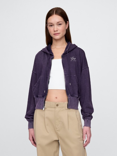 GAP Oversize dukserica s logom VintageSoft Americana GAP