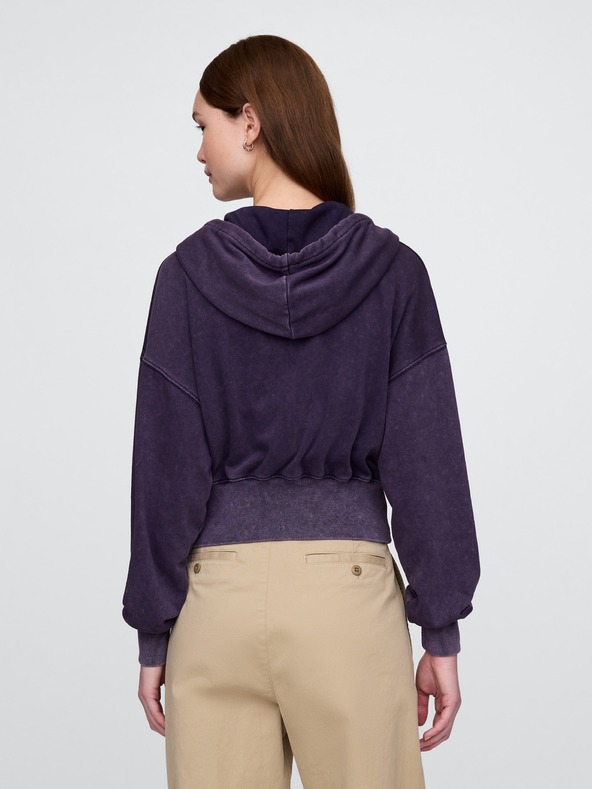 GAP Oversize dukserica s logom VintageSoft Americana GAP