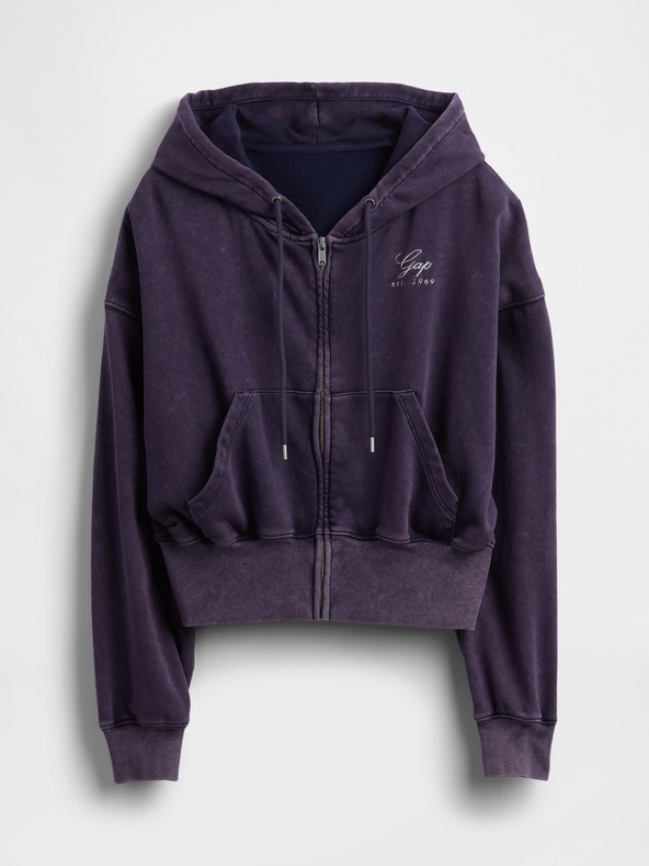 GAP Oversize dukserica s logom VintageSoft Americana GAP