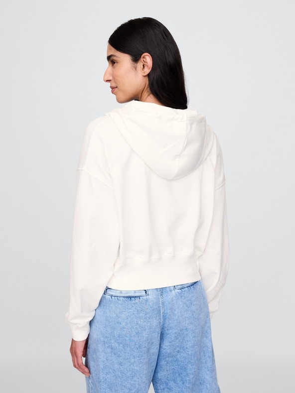 GAP Oversize dukserica s logom VintageSoft Americana GAP