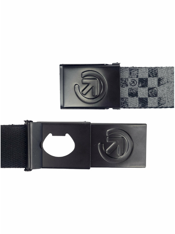 Meatfly Meatfly pojas Corridor Checkered Black