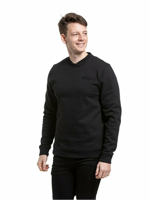Meatfly Meatfly muška dukserica Luke Crewneck Black
