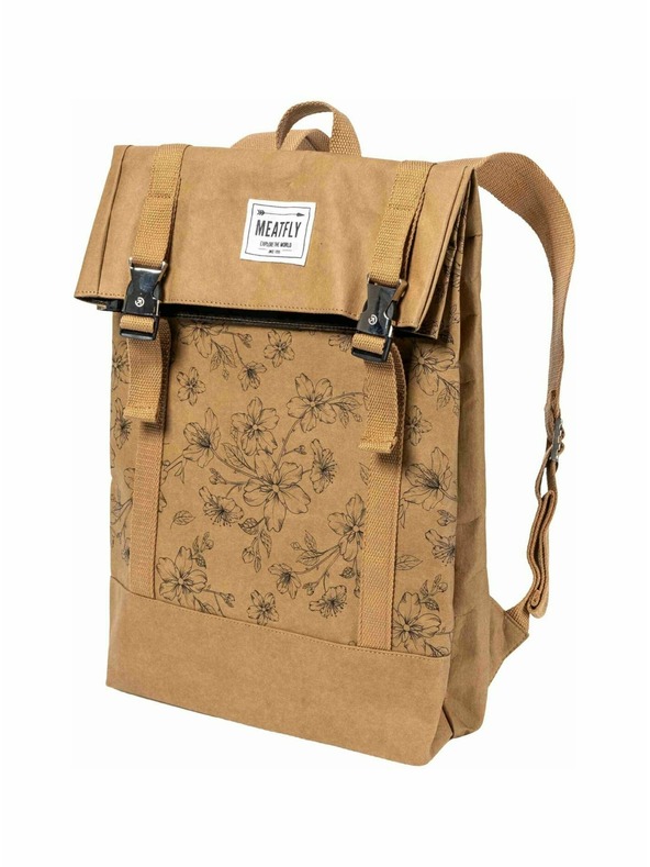 Meatfly Meatfly papirnati ruksak Vimes Blossom Brown 11 L
