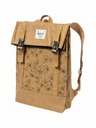 Meatfly Meatfly papirnati ruksak Vimes Blossom Brown 11 L