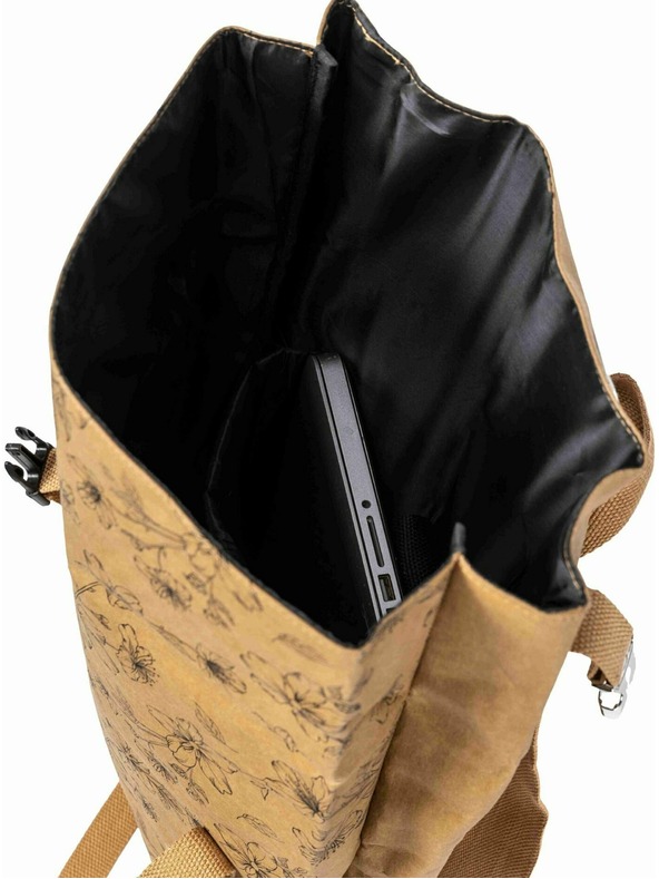 Meatfly Meatfly papirnati ruksak Vimes Blossom Brown 11 L