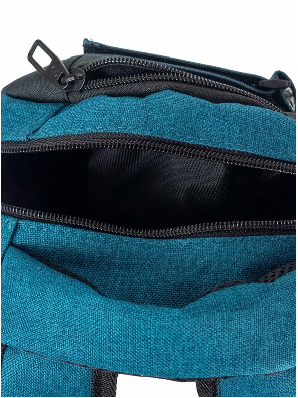 Meatfly Meatfly ruksak Levi Petrol Heather/Charcoal Heather 10 L