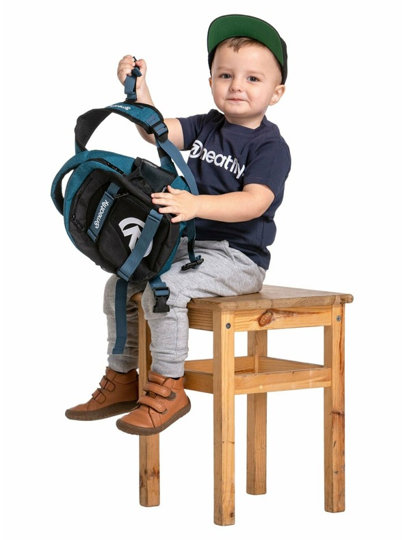 Meatfly Meatfly ruksak Levi Petrol Heather/Charcoal Heather 10 L