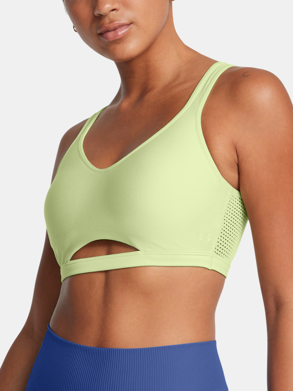 Under Armour Ženski grudnjak Under Armour UA Infinity Low Mesh-GRN