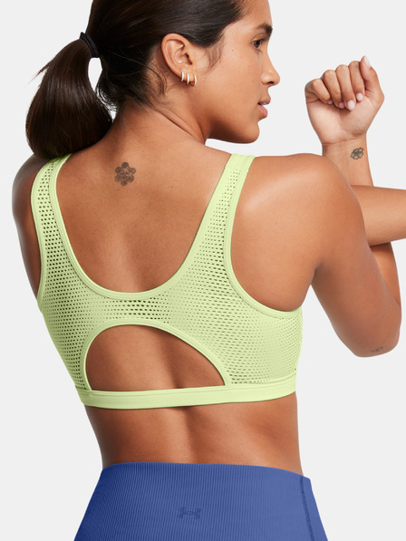 Under Armour Ženski grudnjak Under Armour UA Infinity Low Mesh-GRN