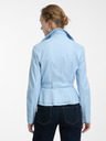Orsay Svijetlo plava ženska jakna od umjetne kože ORSAY