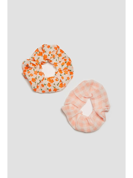Moodo Set dvije narančaste uzorkovane gumica Moodo