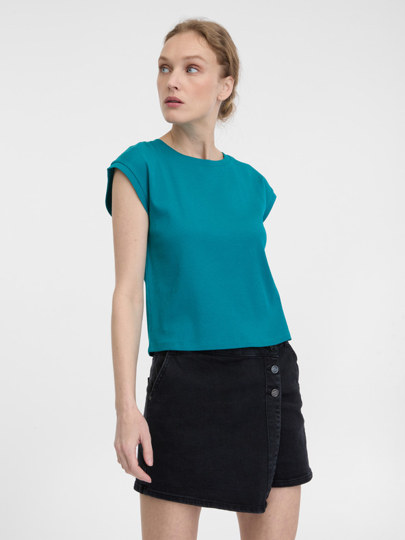 Orsay Tirkizna ženska majica s kratkim rukavima ORSAY