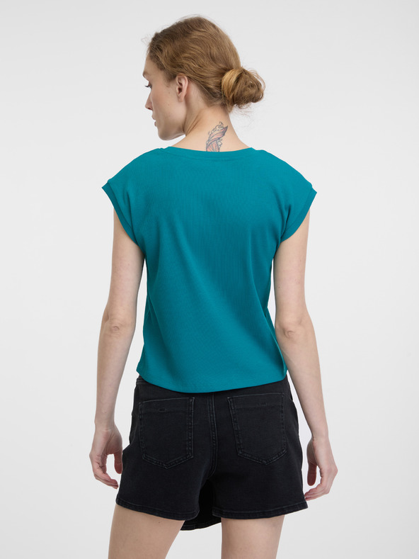 Orsay Tirkizna ženska majica s kratkim rukavima ORSAY