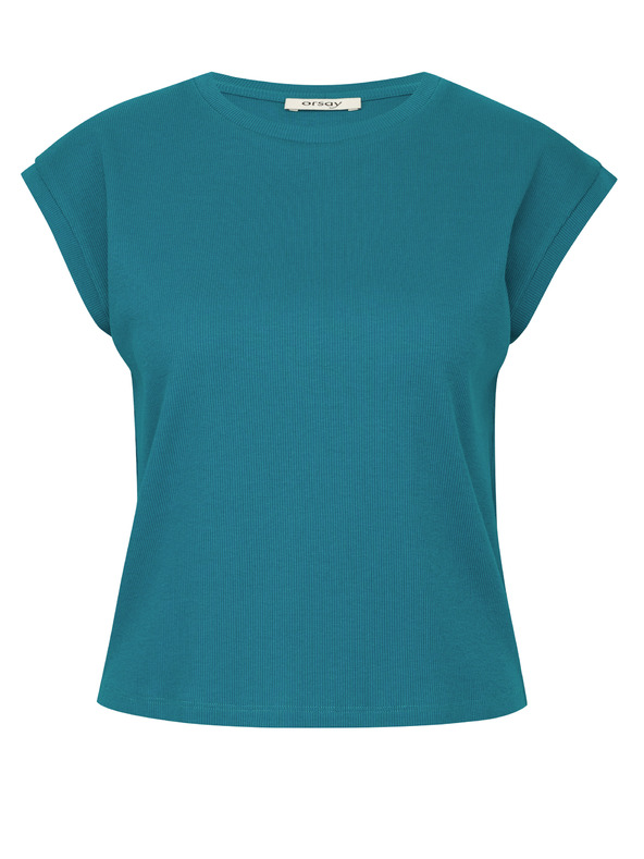 Orsay Tirkizna ženska majica s kratkim rukavima ORSAY