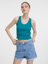 Orsay Tirkizni ženski crop top ORSAY