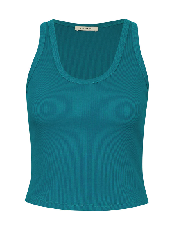 Orsay Tirkizni ženski crop top ORSAY
