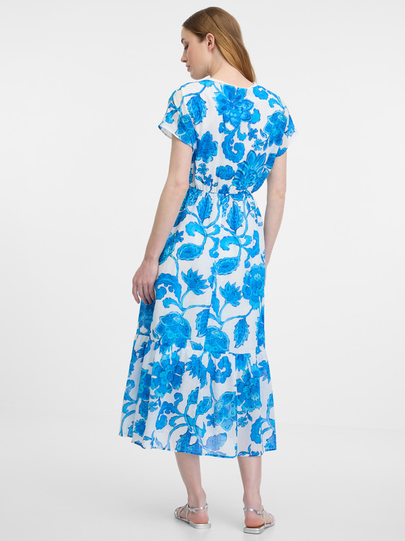 Orsay Plava ženska haljina s uzorkom ORSAY